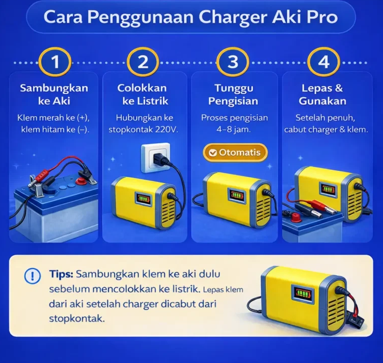 Cara Penggunaan 4 Langkah